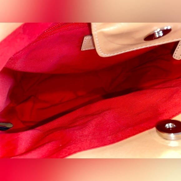 Lauren Ralph Lauren Tropical Floral Canvas Tote Bag Snap Closure 12”x14”x4” - Picture 11 of 11